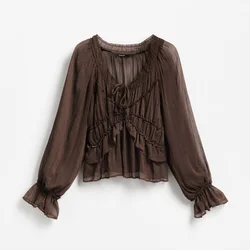 Reserved - Bluza s volanima