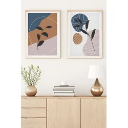 Wallity Uramljena slika Huhu41, 35x50 cm , 2 dela