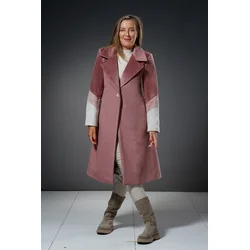BOUCLÉ MODA Ženski kaput Trougao, Roze