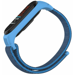 EPICO remen Nylon Strap za Xiaomi Mi Band 5 50818141600001, svijetlo plava