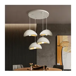 BRILAGI - Luster na sajli WABI SABI 4xE27/60W/230V bela
