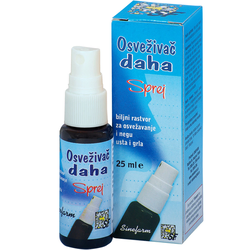 SINEFARM Sprej-osveživač daha za negu usta i grla 25ml