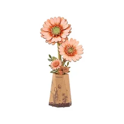 Slagalica 3d cvet gerbera robotime