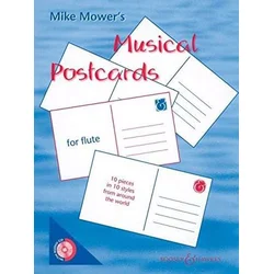 MOWER M:MUSICAL POSTCARDS FLUTE+CD