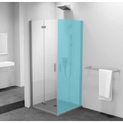 ZOOM Bi-fold Shower Door 900 mm, clear glass, left - Polysan - ZOOM - 24 - Kombinirana vrata - 900 - 2000 - 6 - 14