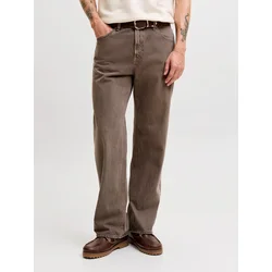 JACK & JONES Kavbojke JJITED JJCLASSIC rjava