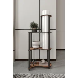 Opviq Podna lampa KS-11122, 17x120 cm, IP20, Crno-braon