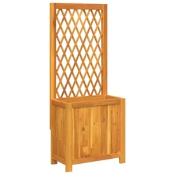 Sadilica s rešetkom 55x29,5x132 cm od drva bagrema