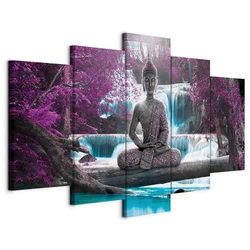 artgeist Slika Na Platnu Waterfall And Buddha