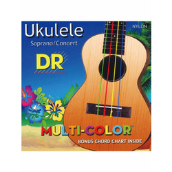DR Strings Multi-Color Ukulele Strings
