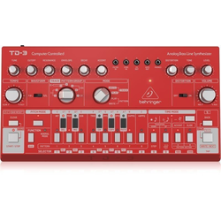 Behringer TD-3-RD Analogni sintesajzer, rdeč