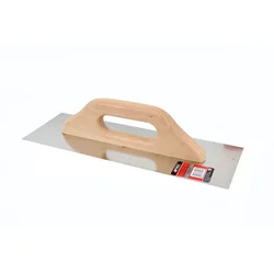 awtools kovinska gladilka z lesenim ročajem 680 mm