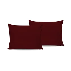 De Maroon Maroon Saten Jastučići (Set od 2 komada)