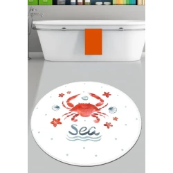 LEssentiel Maison Kupatilski otirač Crab, 120cm, Beli