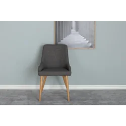Venture Design Jedilni stol 60,5x50x85 cm temno siv