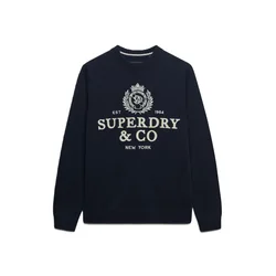 Superdry & Co Pulover kremna/marine