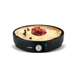 Linea LCM 0630 Aparat za Palačinke, 1200 W, 30 cm, Crna