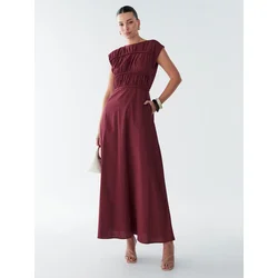 BWLDR Obleka Eden bordo