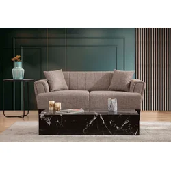 Atelier del Sofa Dvosed Hamlet 95x77x180cm Svetlobraon