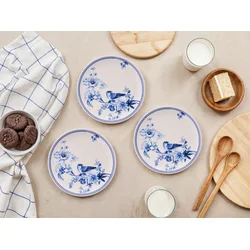 Hermia Set dezertnih tanjira, 6 komada, Plavi