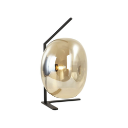 Klausen 108001 - Stona lampa VESTA 1xE27/7W/230V bež/crna