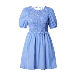Tommy Jeans Poletna obleka modra/bela