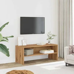 TV ormarić boja hrasta artisan 100x40x40 cm konstruirano drvo