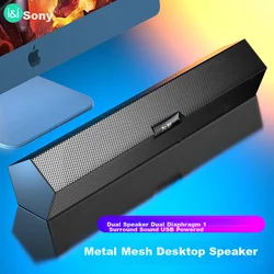 Soaiy Desktop soundbar SA-A2, USB, Crni