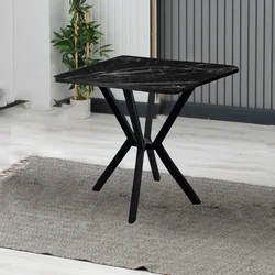 HANAH HOME Trpezarijski sto Elma 70 Black
