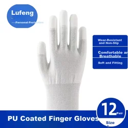 Lufeng Radne rukavice, 12 pari, Sive