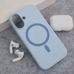 Maska Mag Case PureTone za iPhone 17 svetlo plava