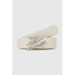Usnjen dvostranski pas Karl Lagerfeld K/AUTOGRAPH