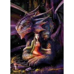 BlueBird - Puzzle Anne Stokes: Duhovni zmaj - 1 000 kosov