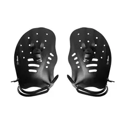 GymBeam Hand Paddle AquaFlow Black S