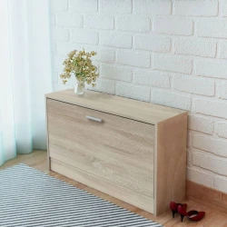 Radni stol s ladicom i ormarićem boja hrasta 100 x 40 x 73 cm