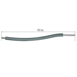 NEO -Sport Spodnji steber za trampolin tipa C 252 - 435cm zelena