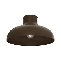 Plafonsko svetlo BASCA 1xE27/15W/230V, prečnika 40 cm, braon