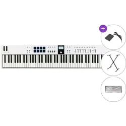 Arturia KeyLab Essential 88 mk3 SET MIDI keyboard White