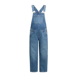 Next Hlače z naramnicami moder denim