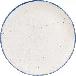 CHURCHILL Stonecast Hints Buffet Indigo Blue plitev krožnik, okrogel, premer: 260 mm (12 kos)