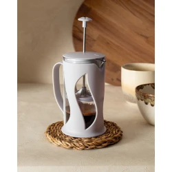 Madame Coco Berthe French Press Aparat za kafu i čaj, Sivi, 500 ml