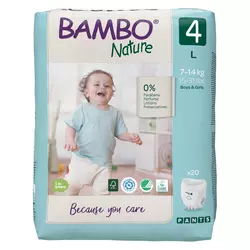 BAMBO 1000019257 pelene za jednokratnu upotrebu Nature Pants Maxi 7-14 kg, 20 kom