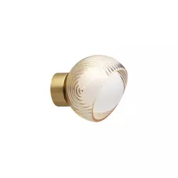 Ideal Lux - LED zidno svetlo BLOOM 1xG9/3W/230V zlatno/zadimljeno bež