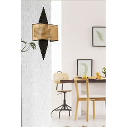 Opviq Zidna lampa E14 Socket, Crno-Zlatna