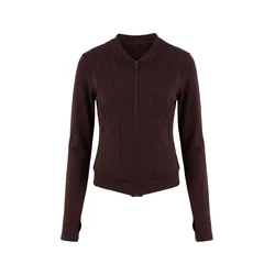 Trendyol ženska jakna model Thmaw27Sk00002, smeđa