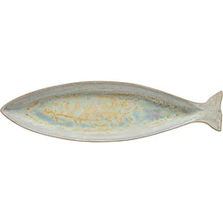 Krožnik za ribo Costa Nova Dori, biserni, dolžina: 433 mm, širina: 120 mm