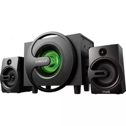 SONIC GEAR zvučnici za računar TITAN 5 BTMI 2.1 (Crni) 2.1, 20W, 40Hz-200KHz/180Hz-20KHz, 4 Ohm