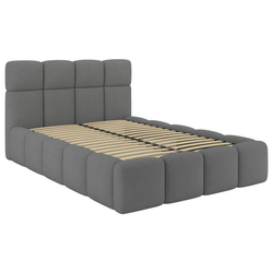 Tapacirani Krevet Cloudy 140/200 cm , siva