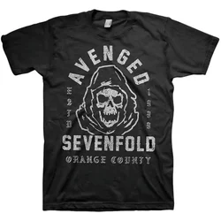 Avenged Sevenfold Majica So Grim Orange County Unisex Black 2XL