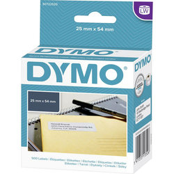 DYMO Print traka Dymo 11352, S0722520, 500 naljepnica (54 x 25 mm),bele barve, za LabelWriter